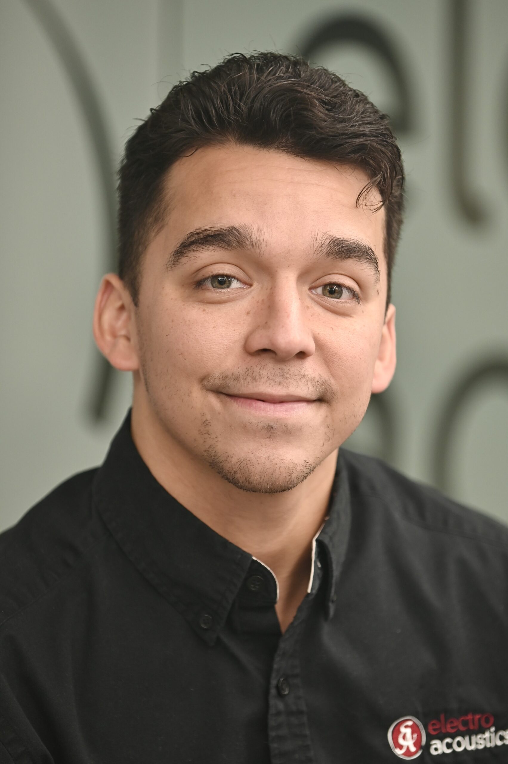 Portrait of a young man smiling